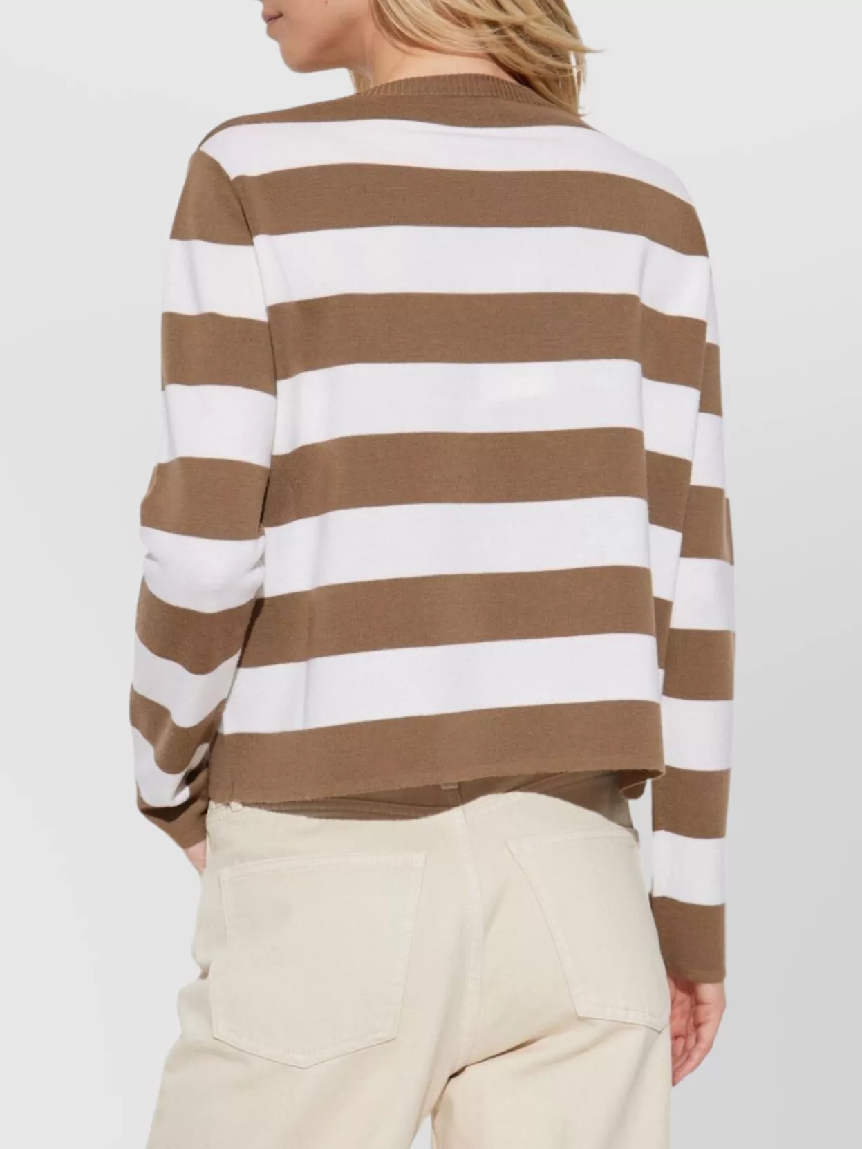 Max Mara Short Sleeves Striped Pattern