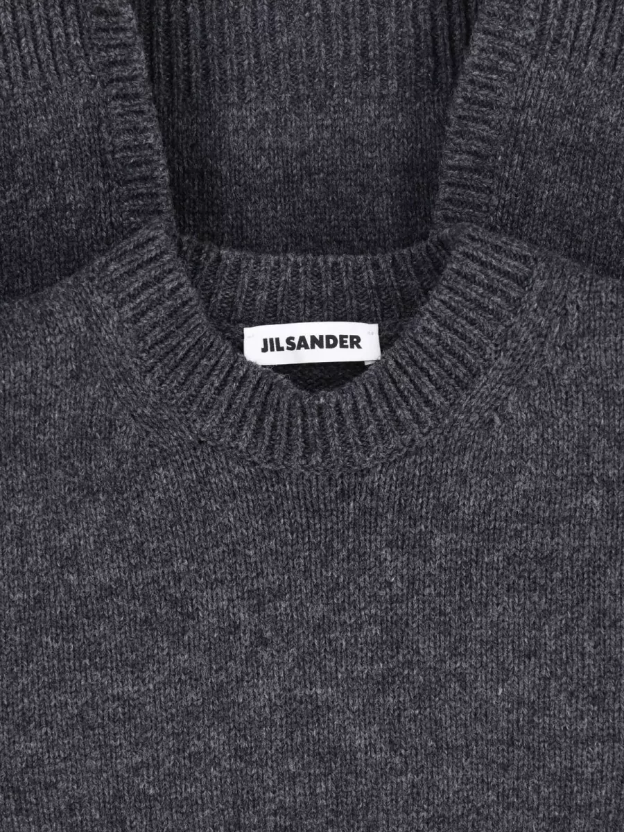 Jil Sander Wool Crewneck Sweatshirt