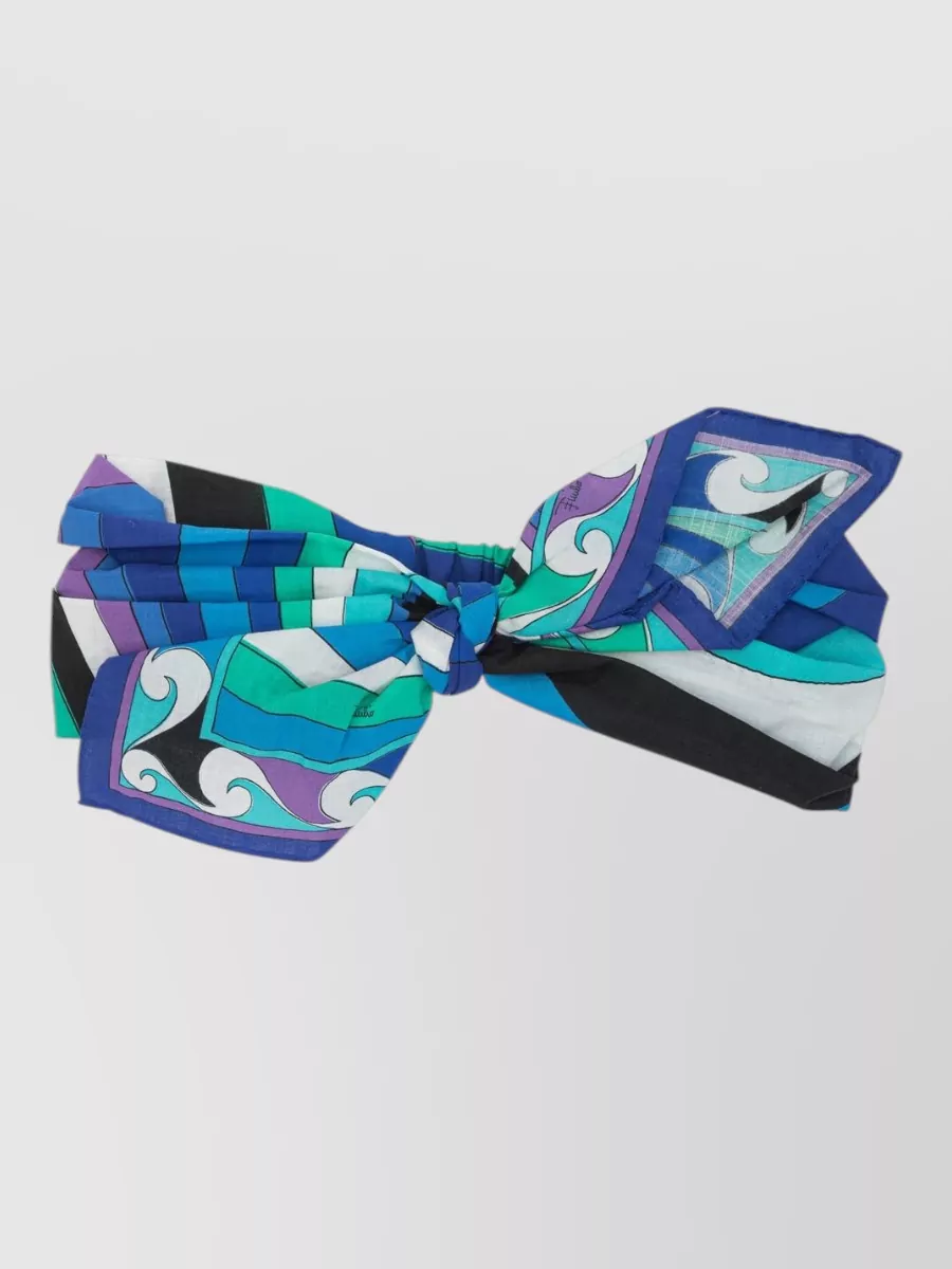 Pucci cotton headband