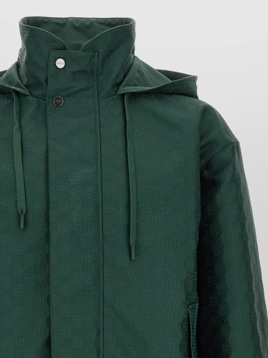 Gucci Cotton Reversible Ripstop Padded Coat