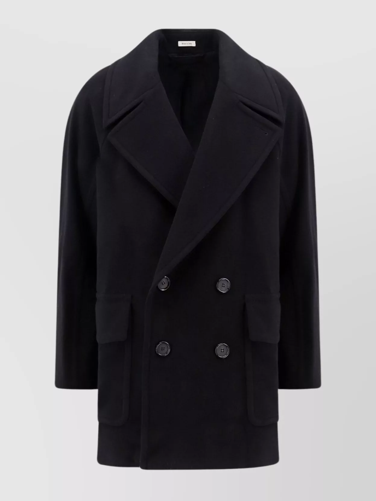 Jil Sander Sophisticated double-breasted wool coat | The