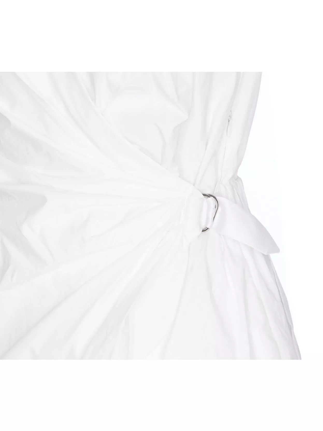 Shop Pinko Asymmetric Hem Belted Waist Mini Dress