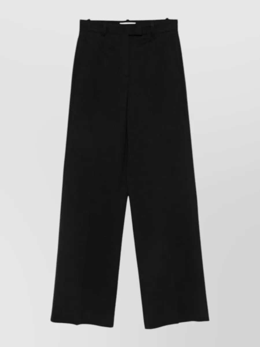 Circolo 1901 cotton wide-leg trousers