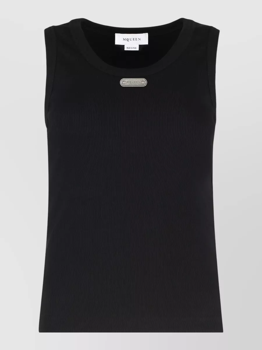 Mc Queen ribbed tank top