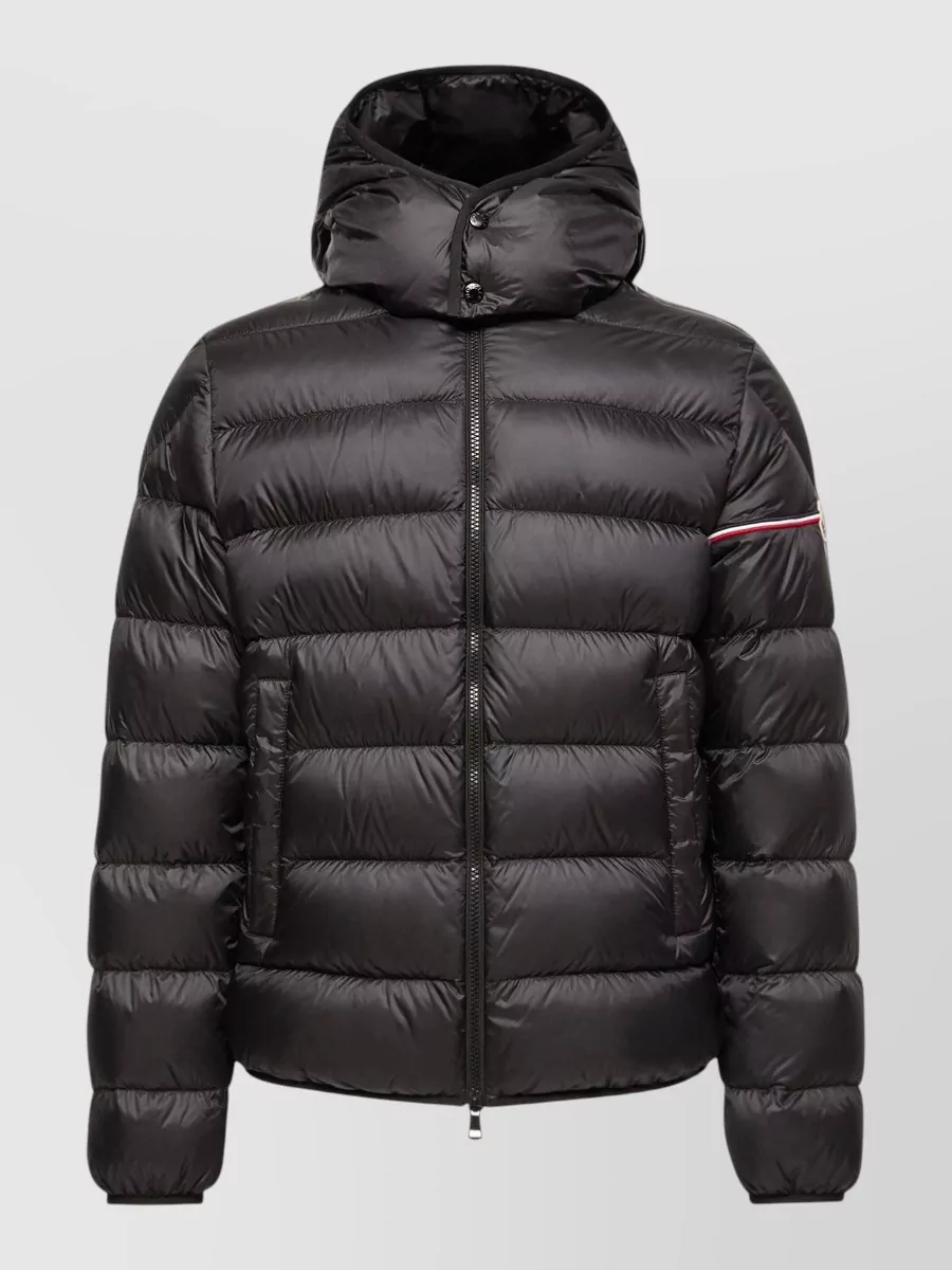 Moncler down hooded puffer jacket