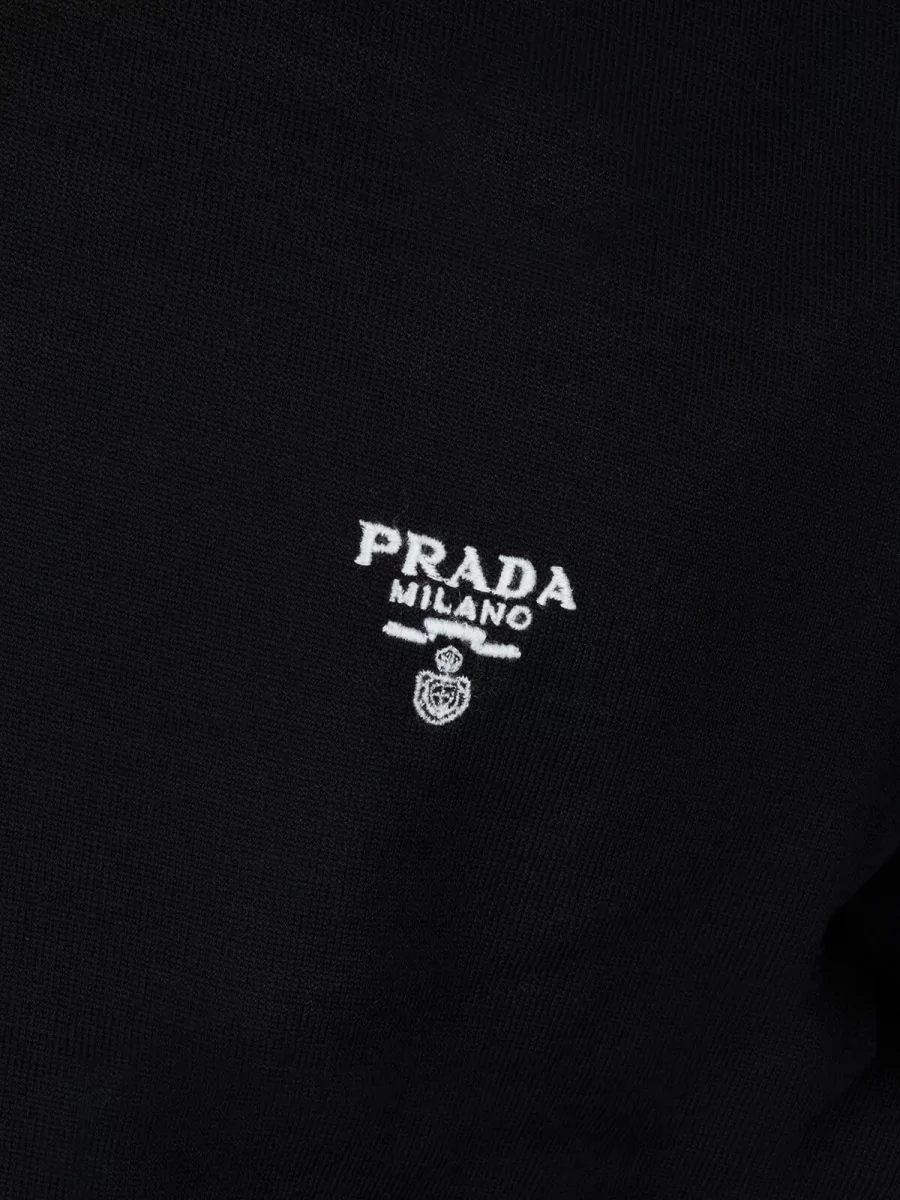 Prada Wool Polo Shirt