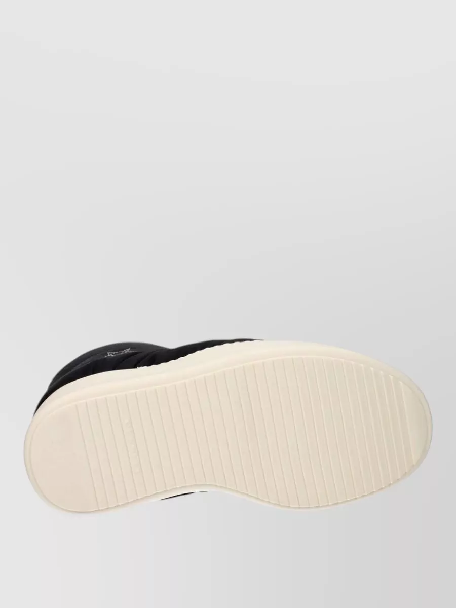 Rick Owens Fabric Ankle Boots