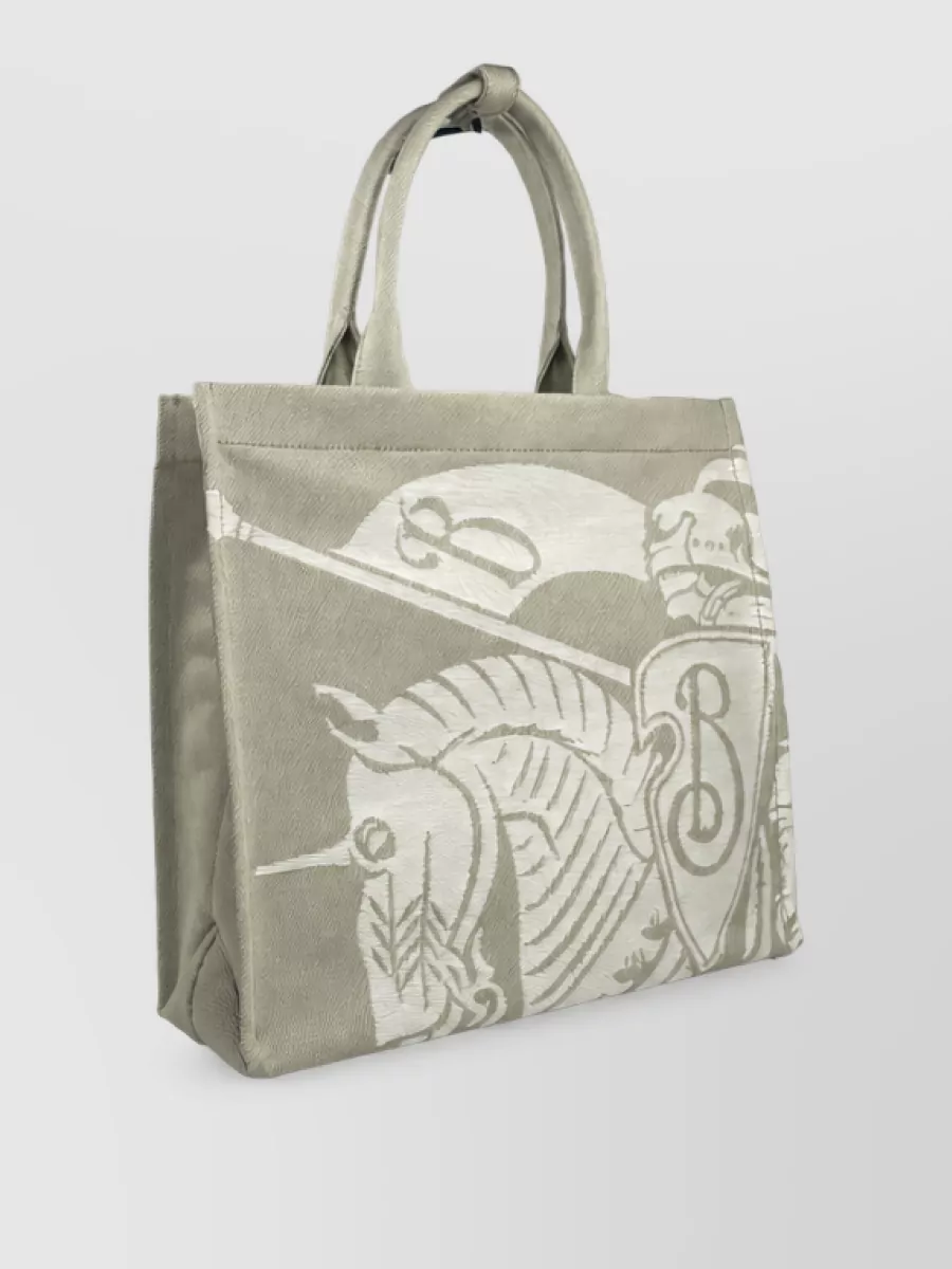 Burberry Canvas Tote Bag