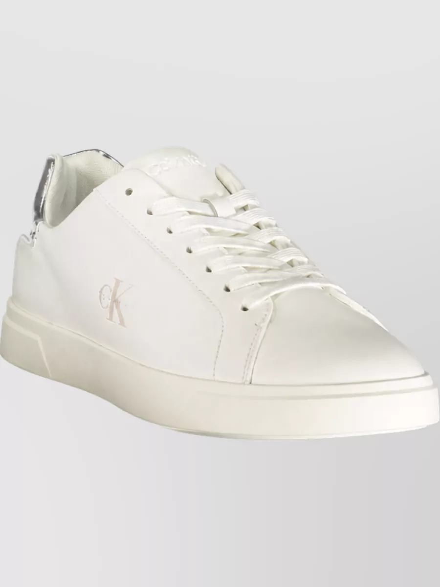 Calvin Klein Leather Low Top Sneakers