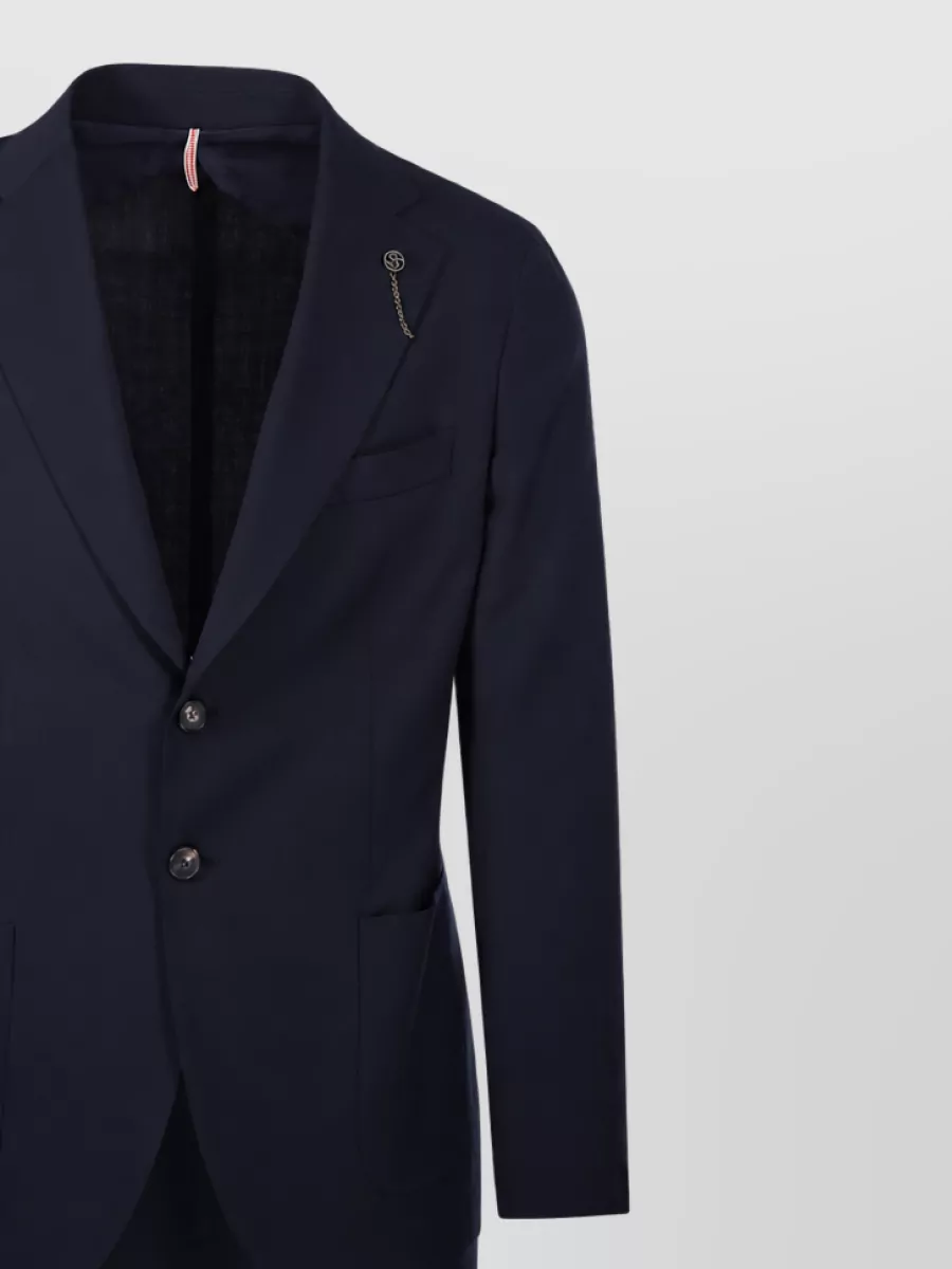 Santaniello wool tailored trousers