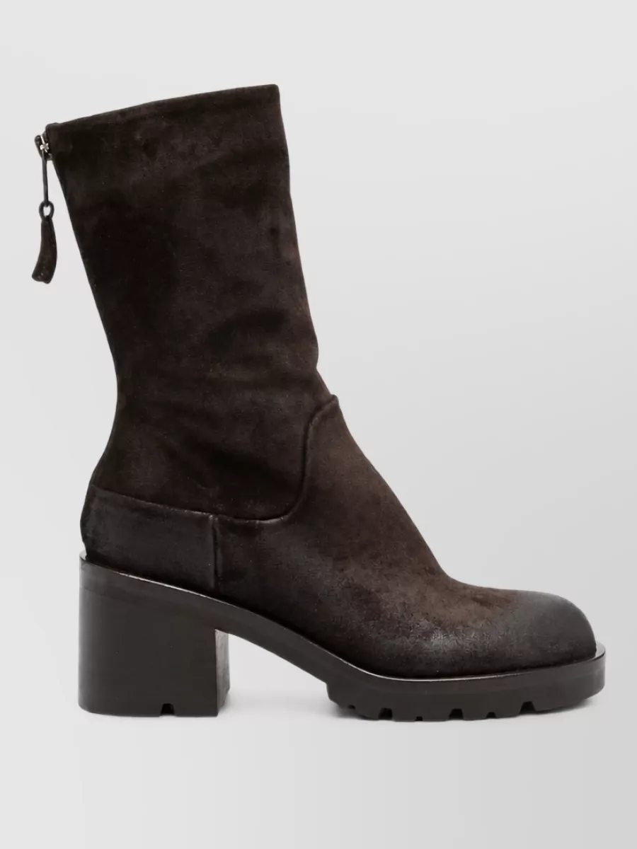Strategia leather boots