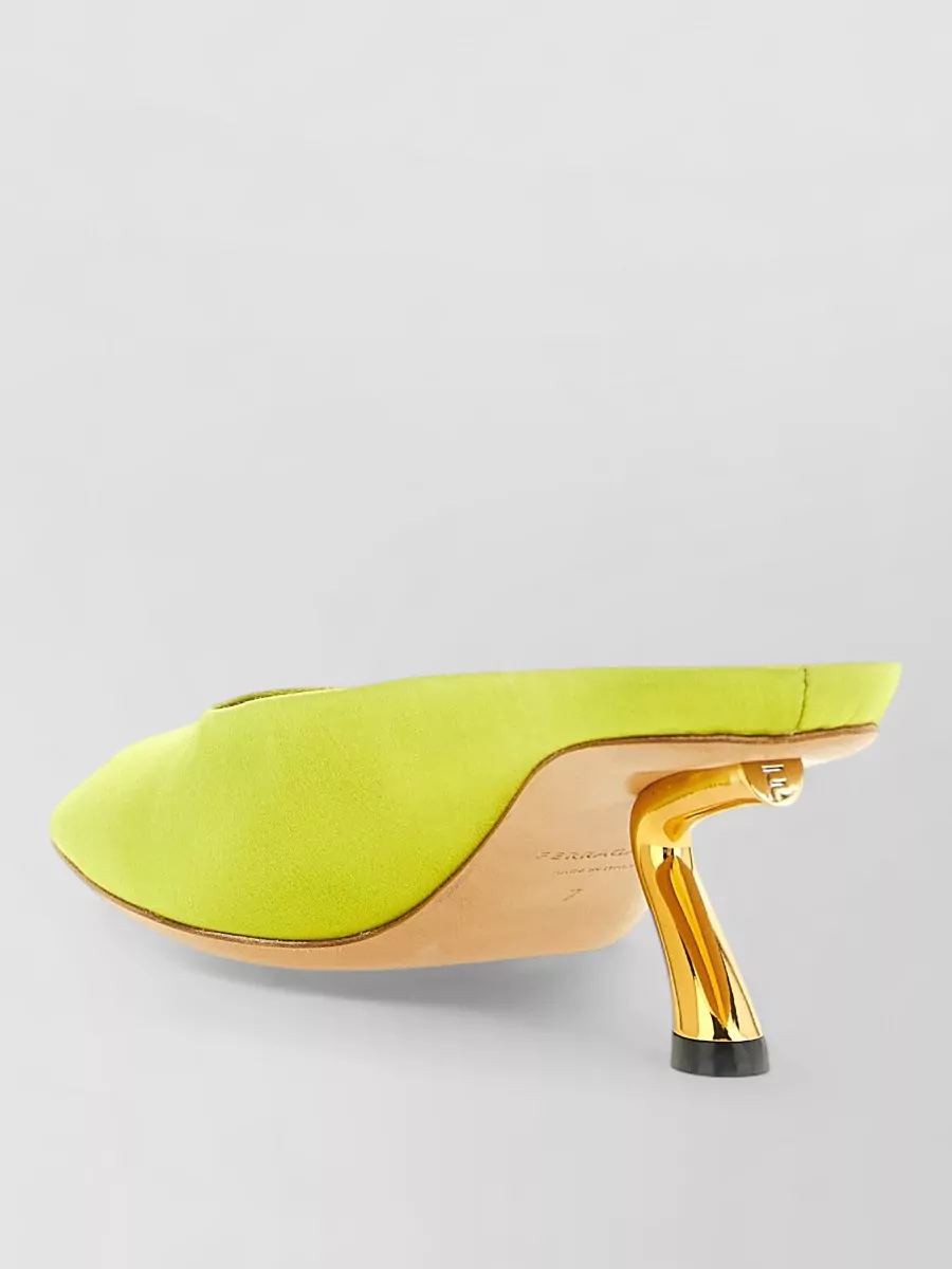 Ferragamo Satin Mules