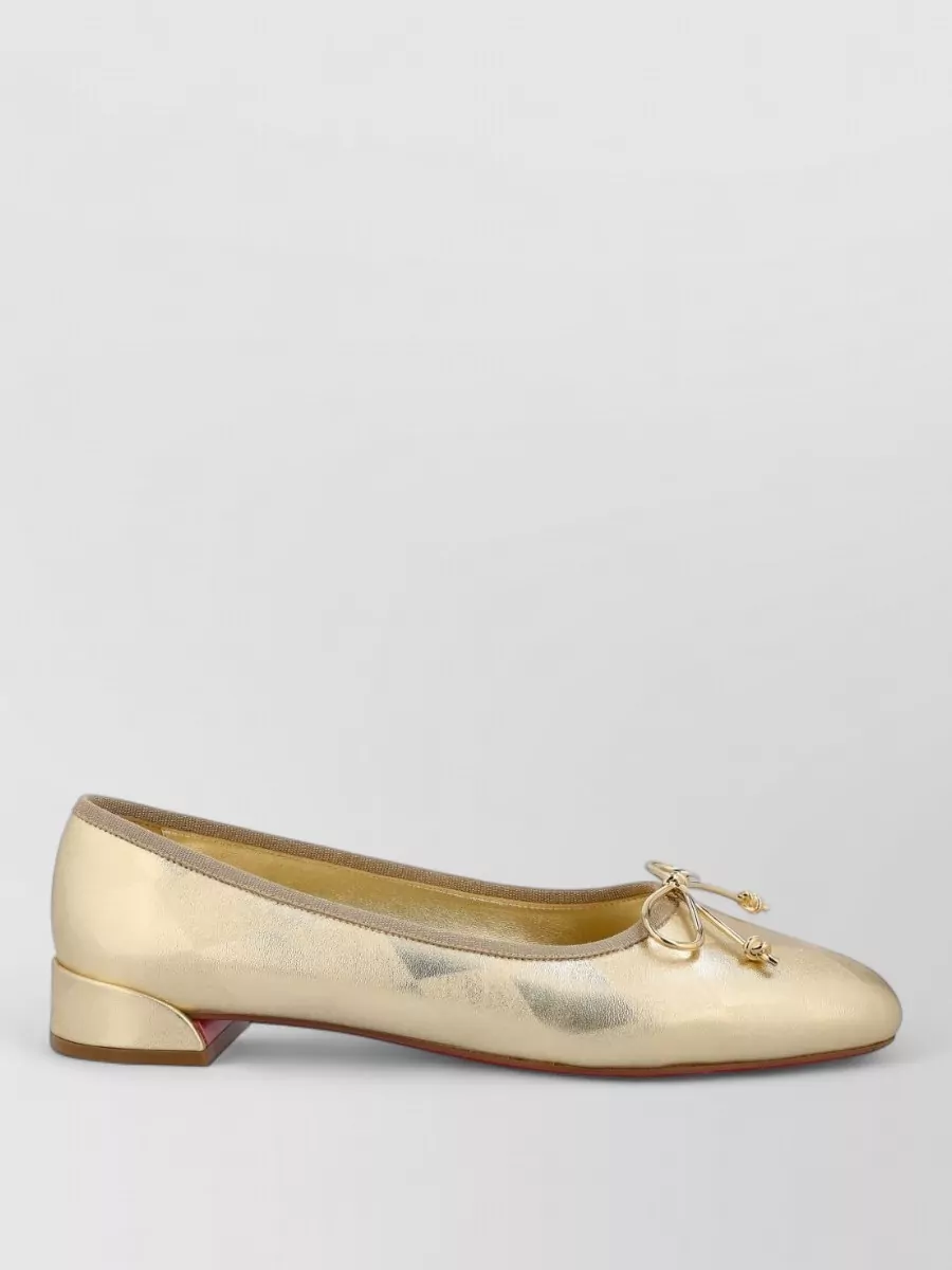 Christian Louboutin Sweetie Jane Leather Round Toe Ballets