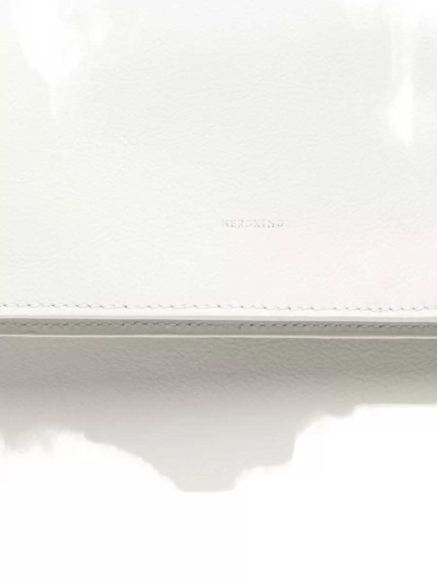 Herskind Leather Foldover Clutch Bag