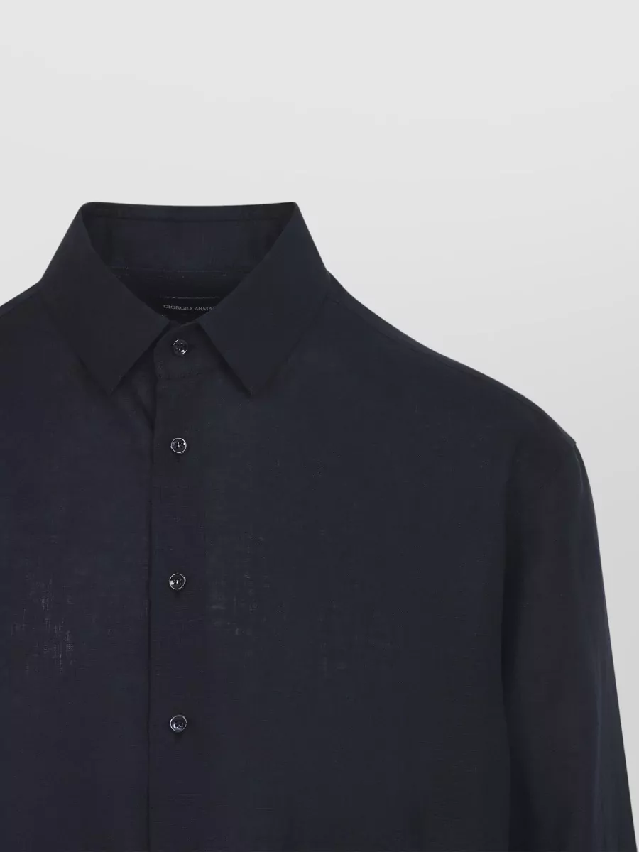 Giorgio Armani Armani Mens Shirt Button Down Collar