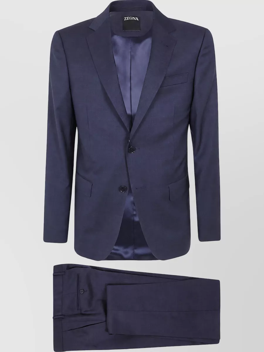 Zegna single-breasted wool coat