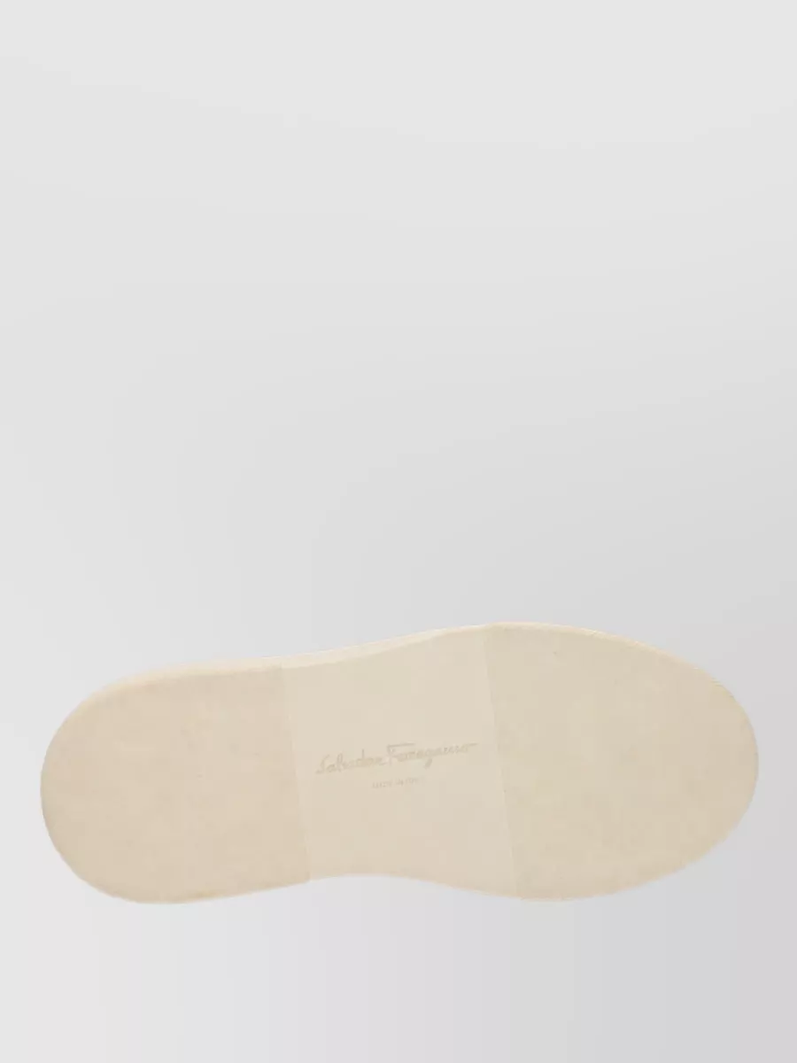 Ferragamo Leather Sneakers