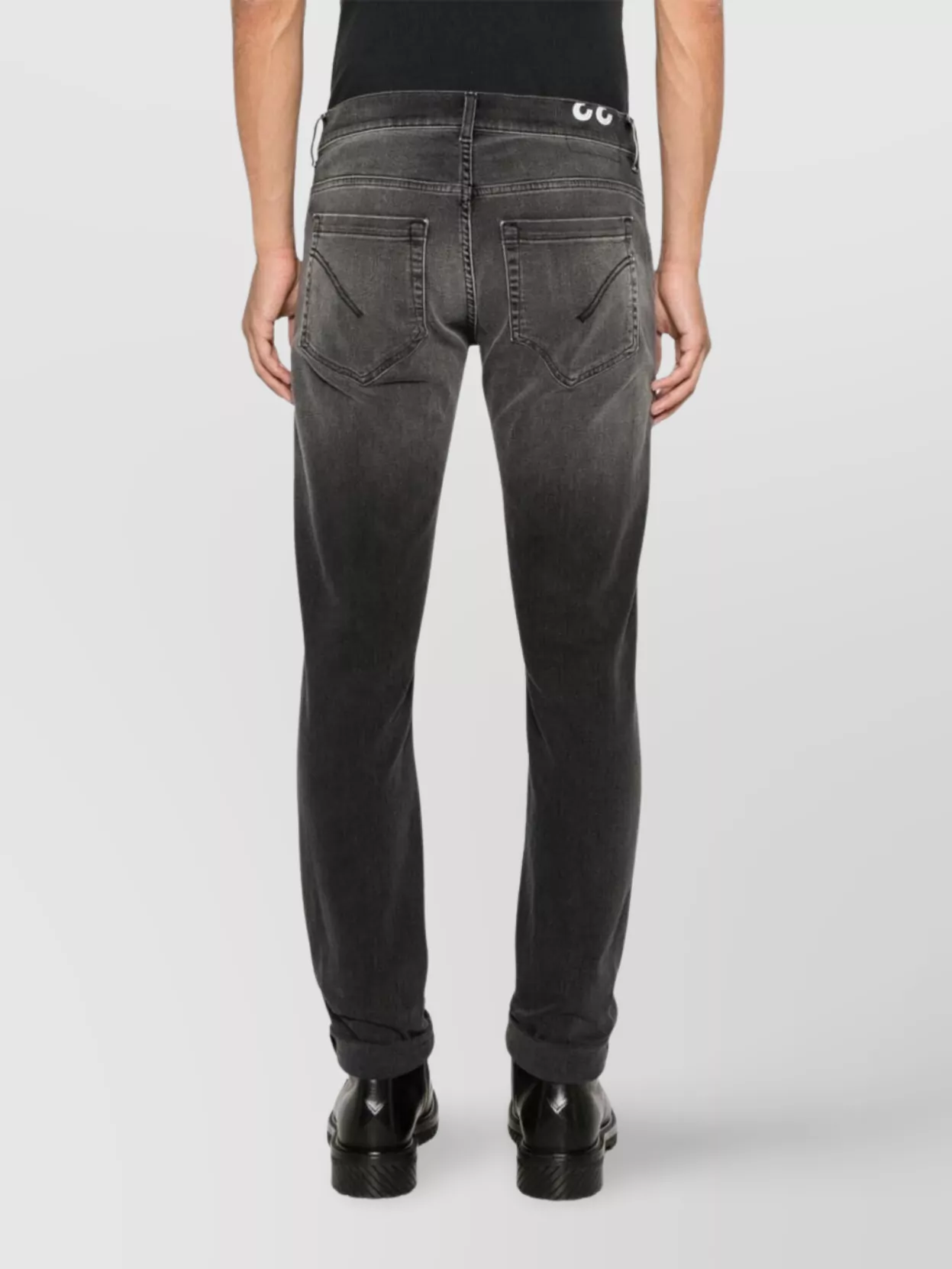 Dondup George Jeans Bll Blk Denim Stretch