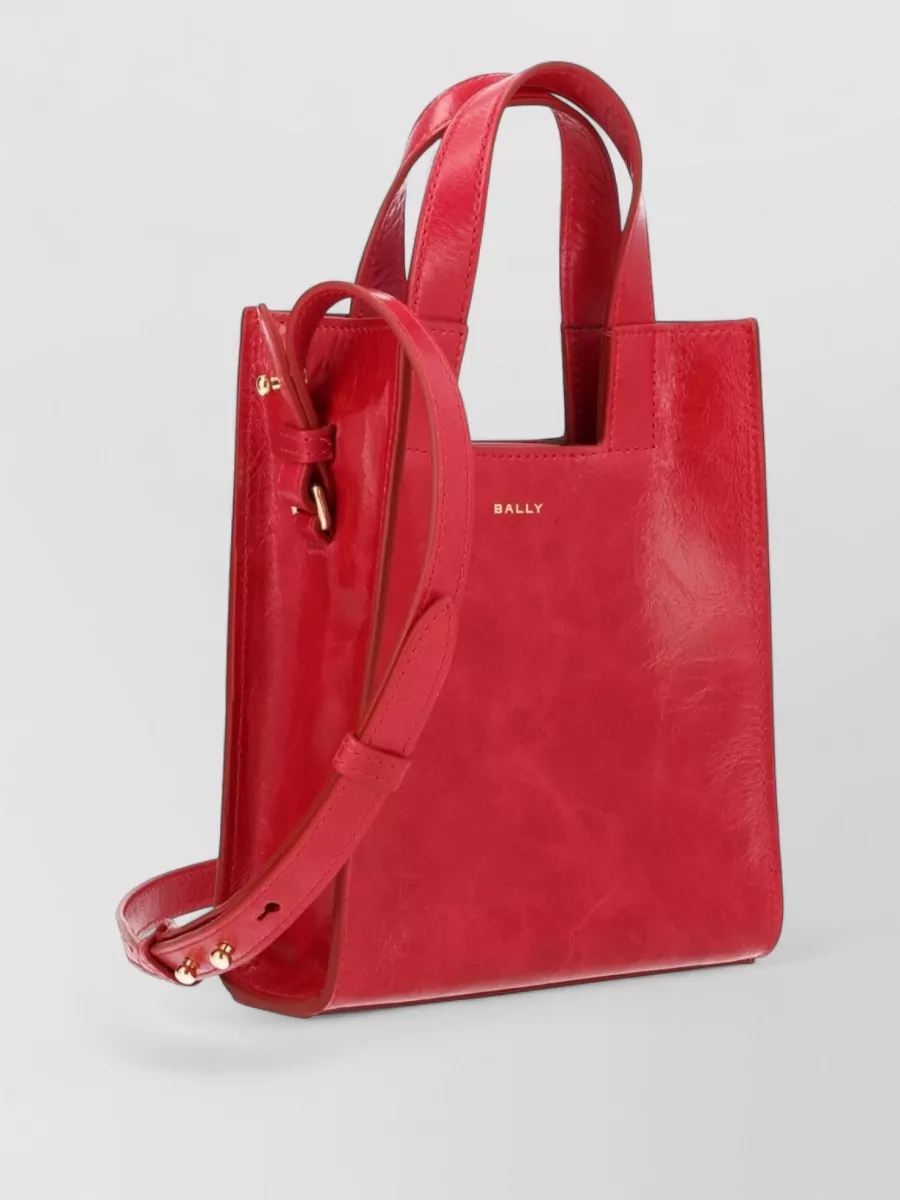 Bally Easy Small Leather Tote Bag