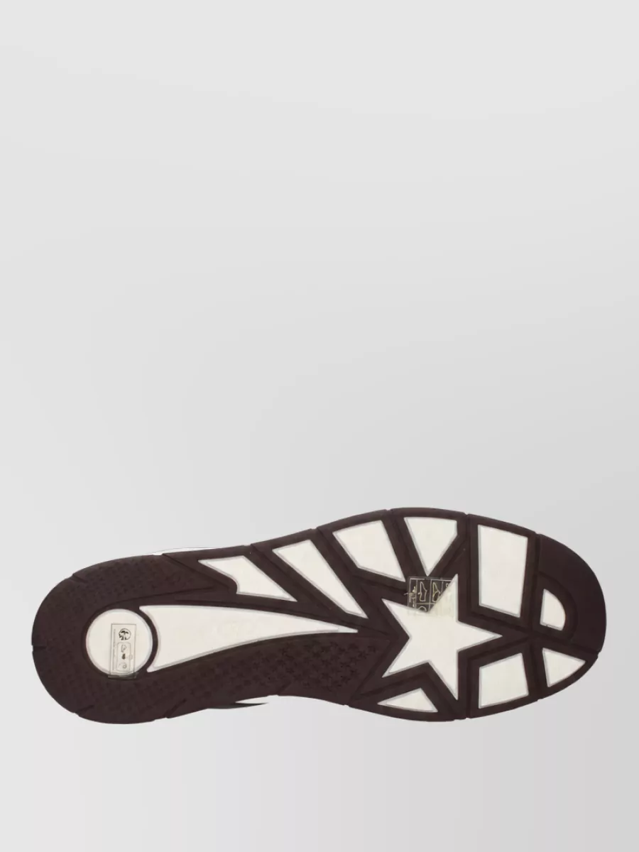 Jimmy Choo Leather Lace-Up Sneakers
