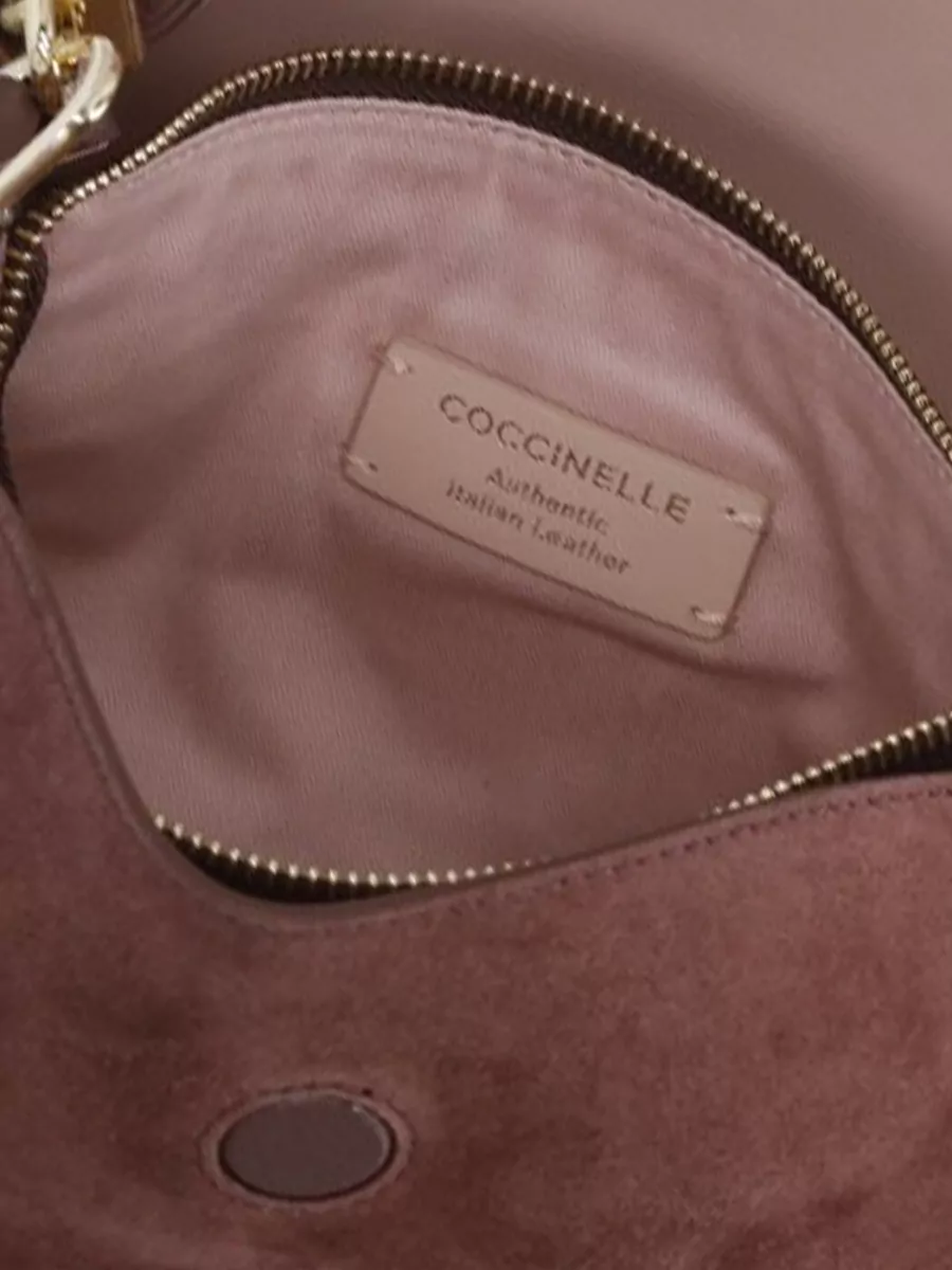 Coccinelle Suede Shoulder Bag