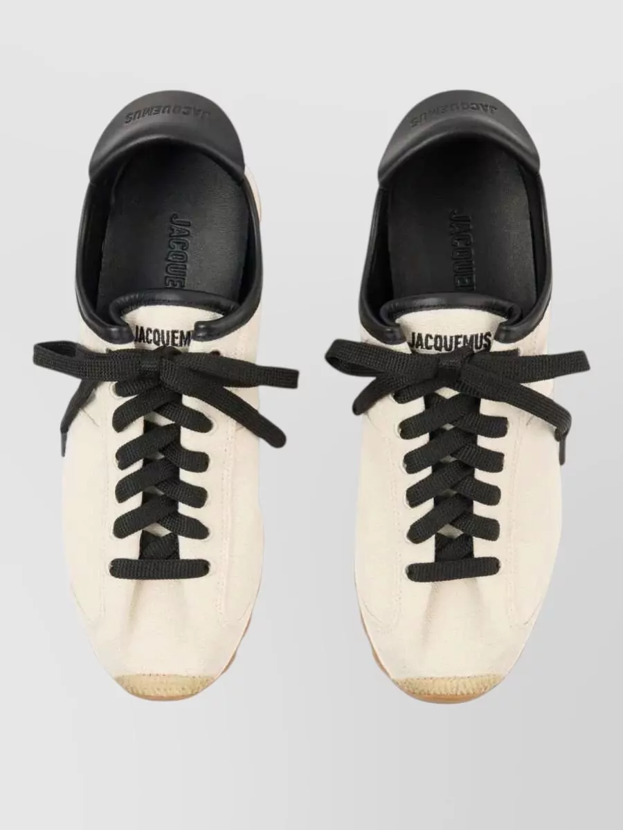 Jacquemus Leather Low-Top Sneakers