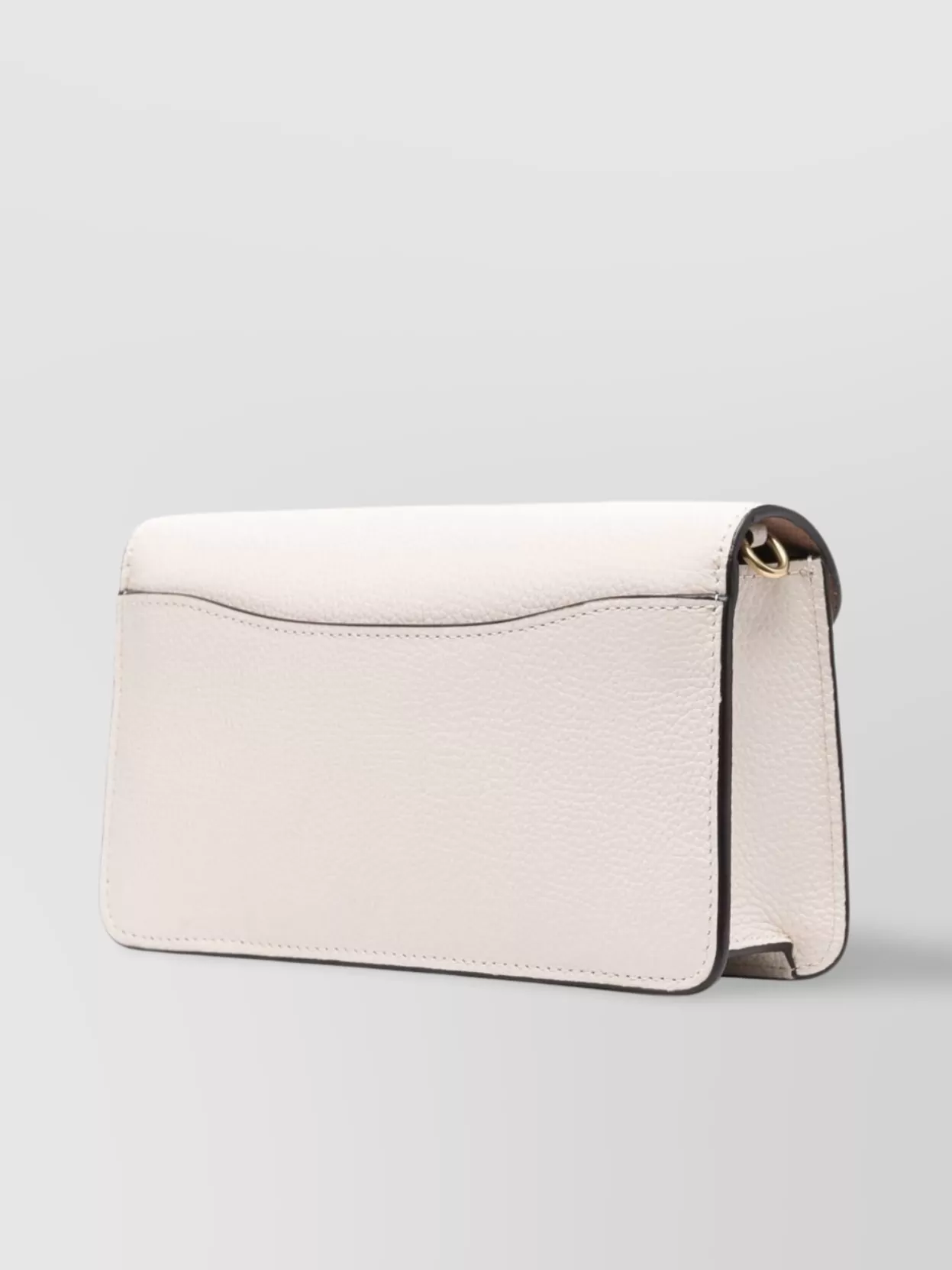 Coach Chain Leather Clutch With Adjustable Strap