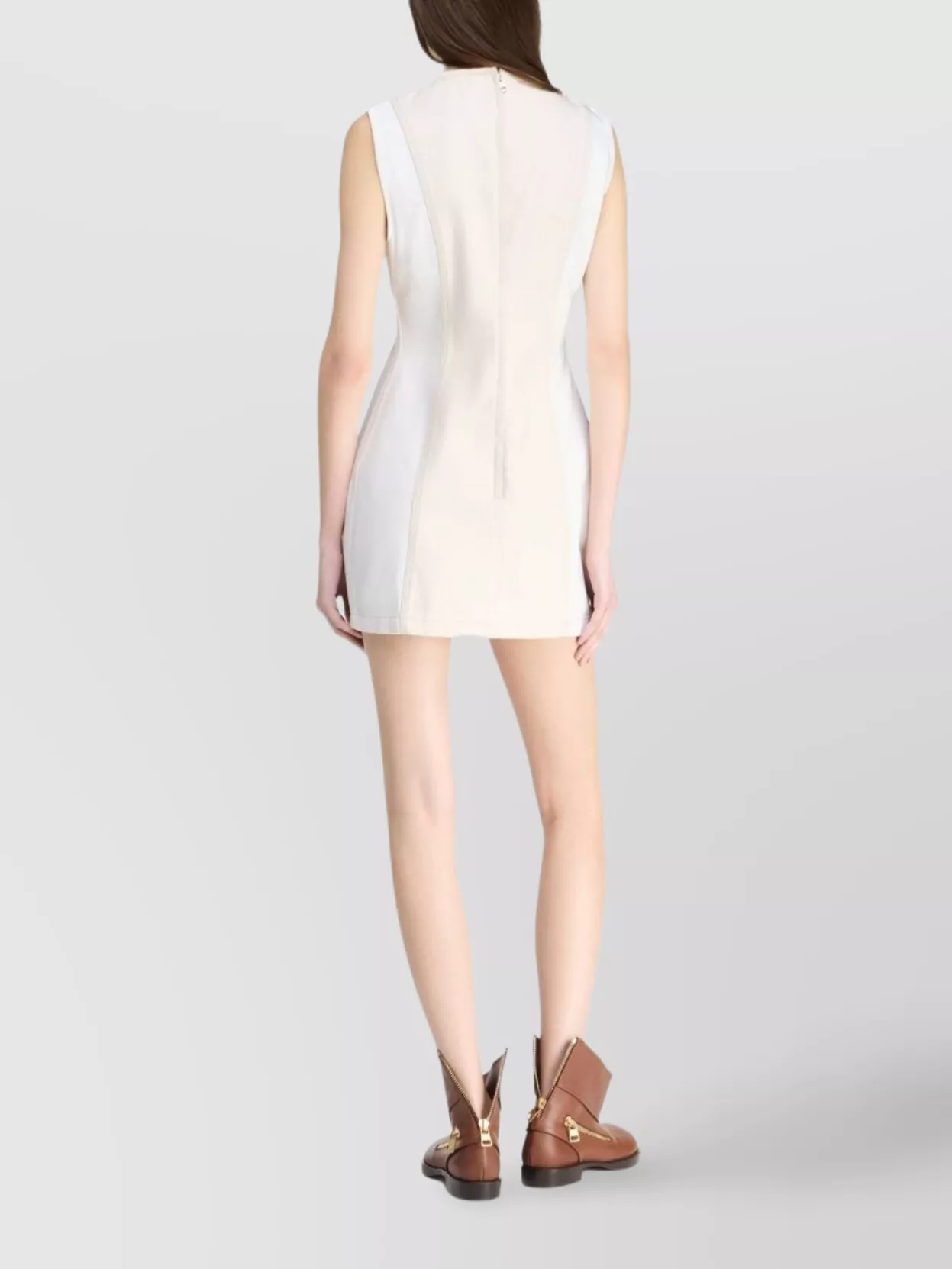 Jw Anderson Crew Neck Knee Length Dress