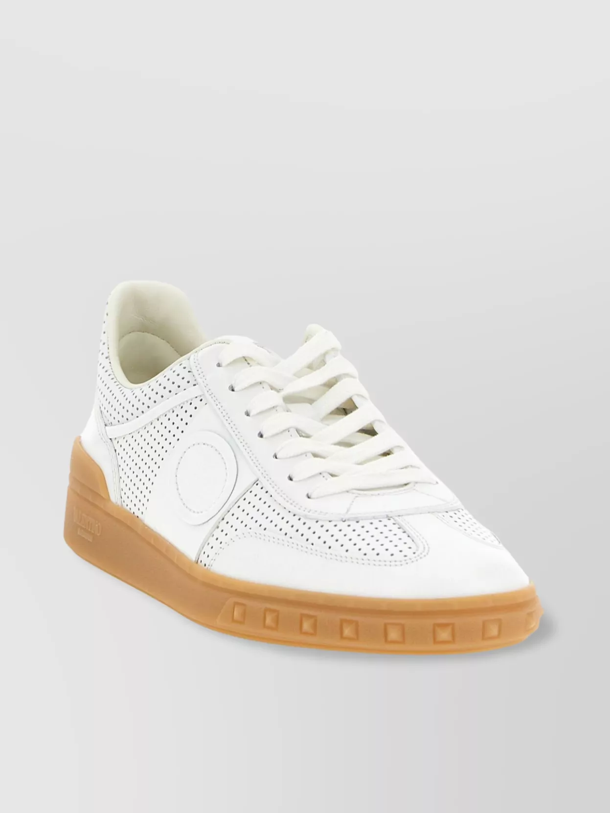 Valentino Garavani 'Upvillage' Sneakers Featuring Perforated Design