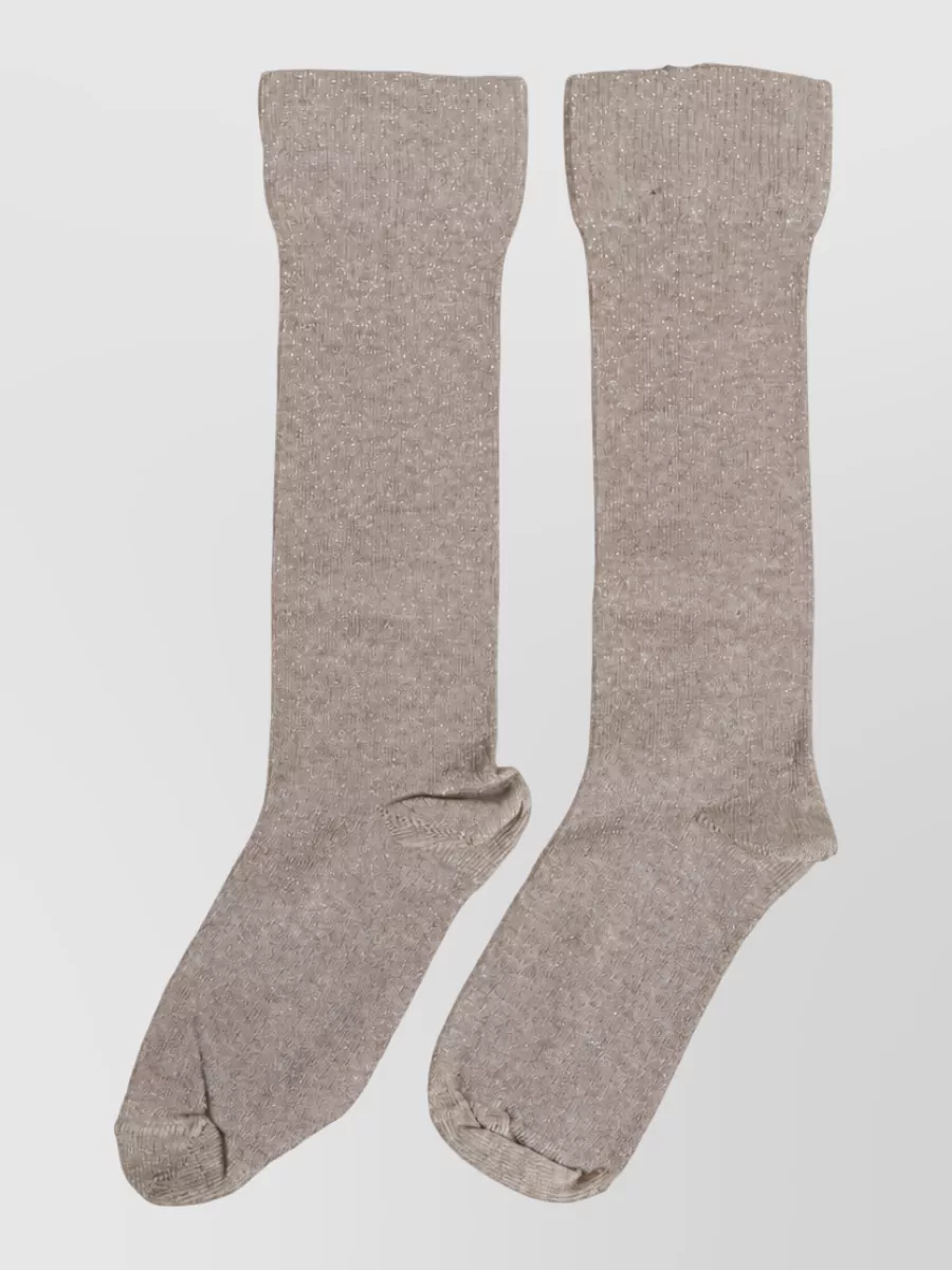 Dolce&Gabbana viscose logo mid-calf socks