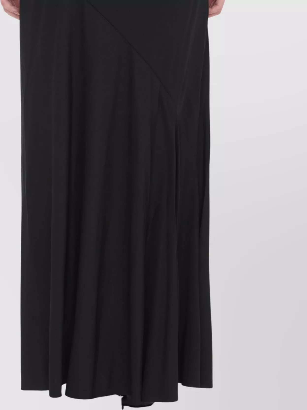 The Row Jersey Maxi Skirt Featuring Asymmetric Seams