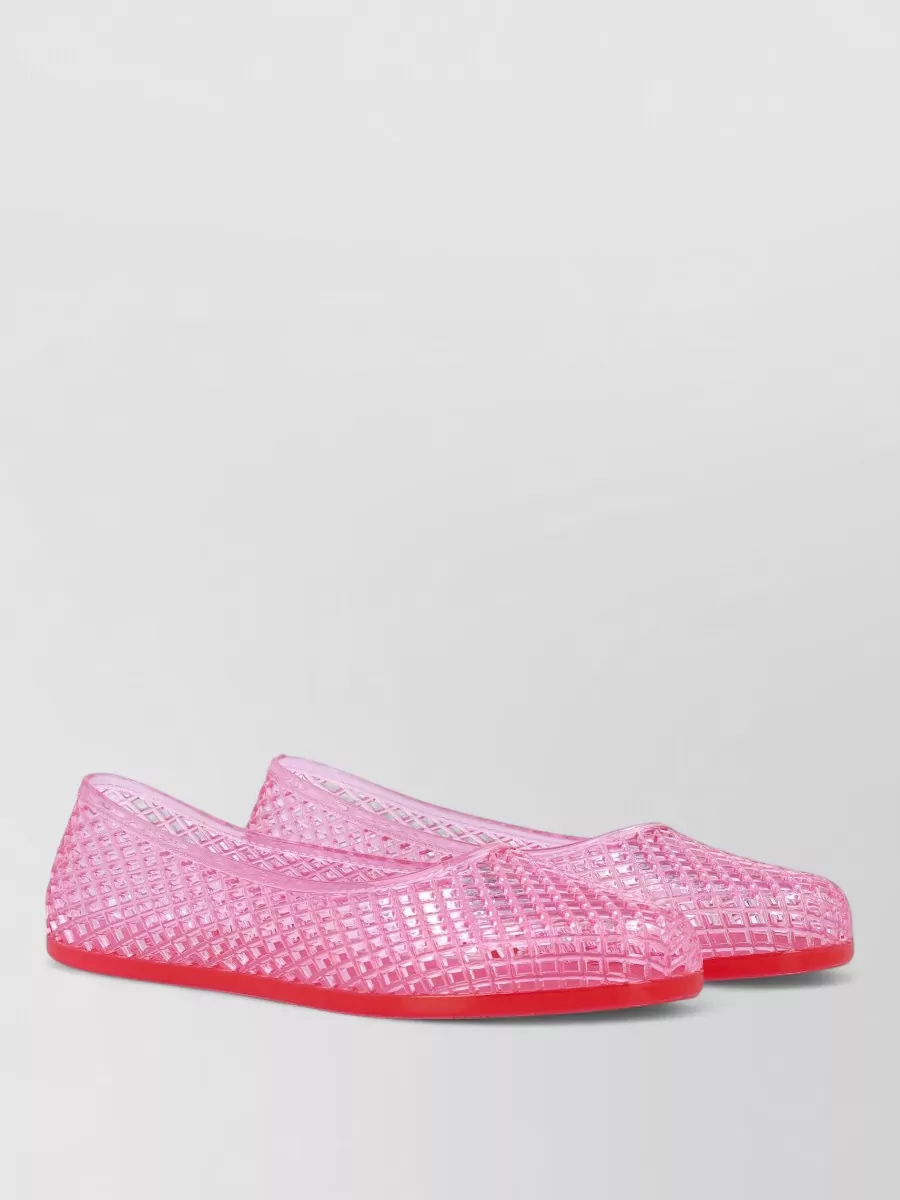 Ancient Greek Sandals pvc mesh ballerina flats