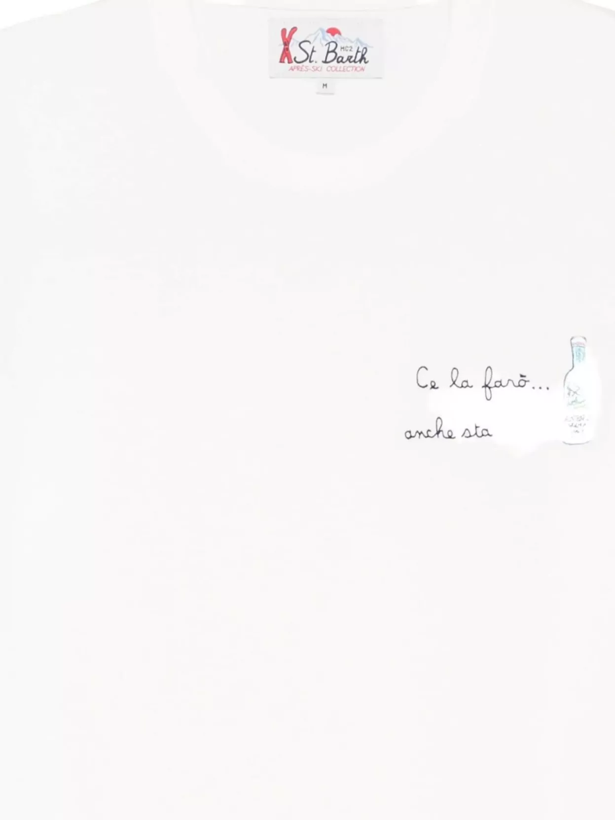 Mc2 Saint Barth Graphic Print Crew Neck Short Sleeve T-Shirt