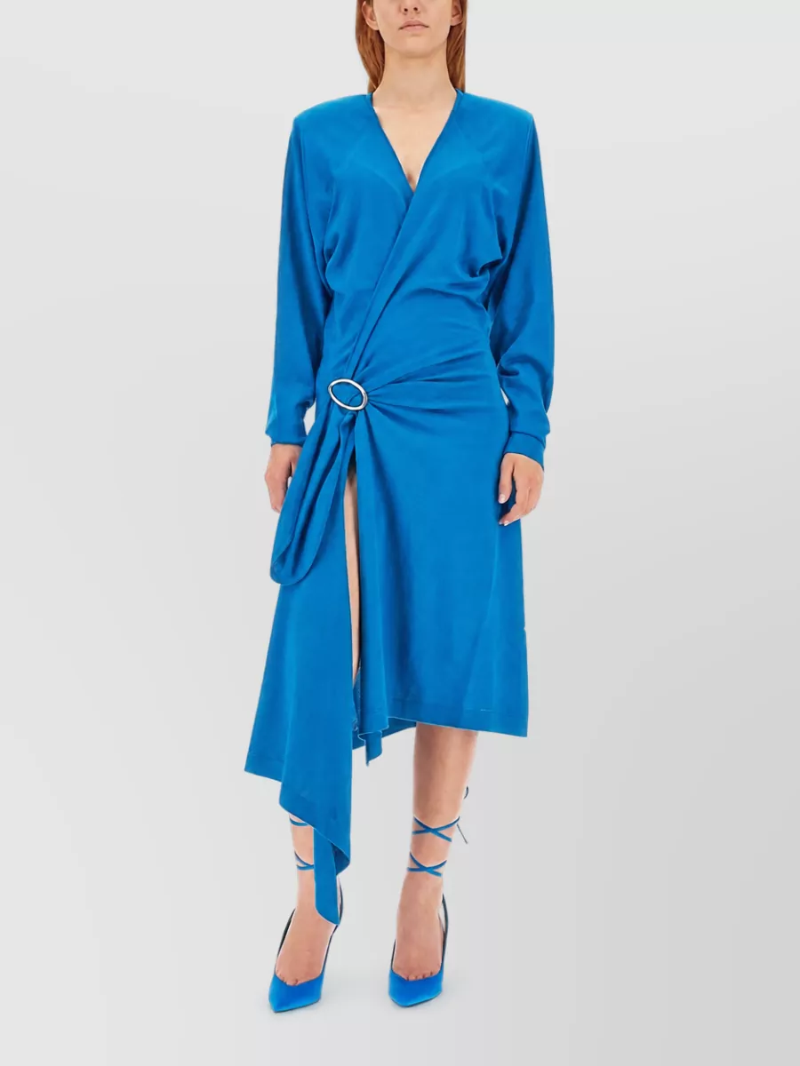The Attico Wool Midi Dress