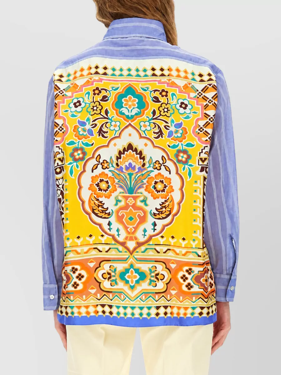 Etro Striped Cotton Shirt