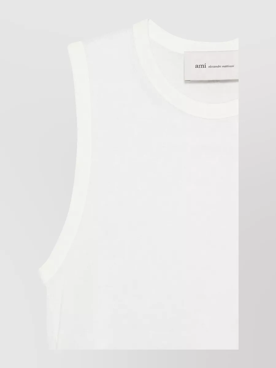 Ami Paris Cotton Tank Top