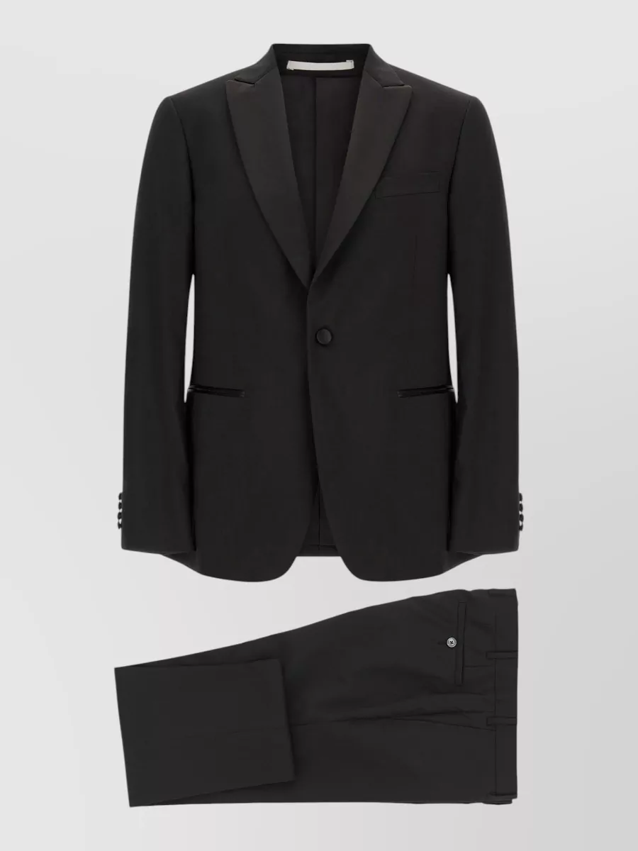 Pal Zileri wool straight-leg tailored trousers