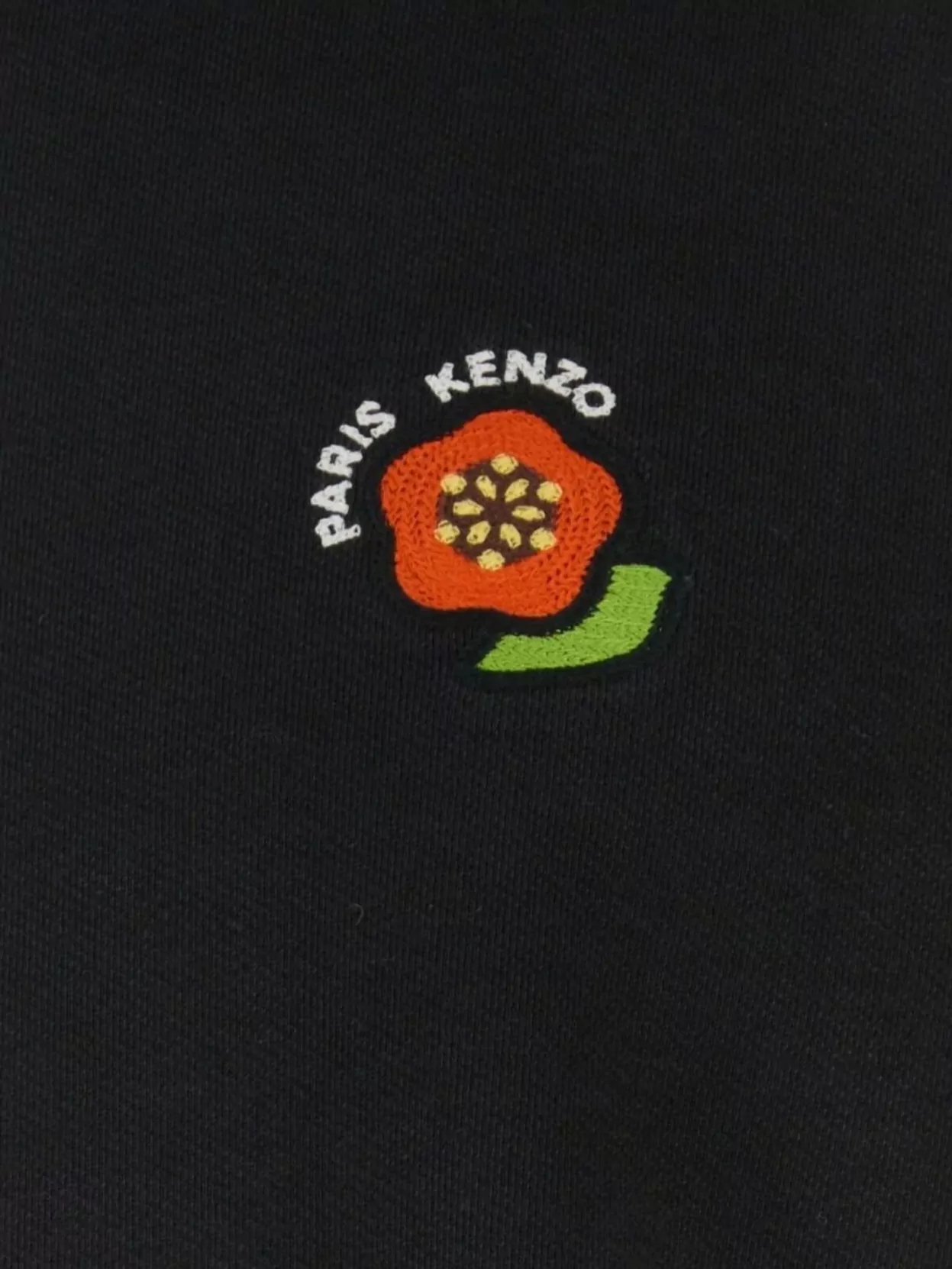 Kenzo Cotton Sweatshirt With Embroidery And Hood