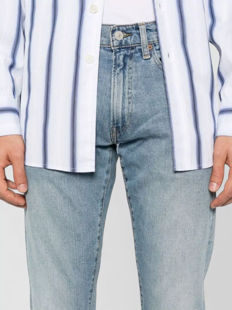 Polo Ralph Lauren Silk Denim Straight-Leg Jeans
