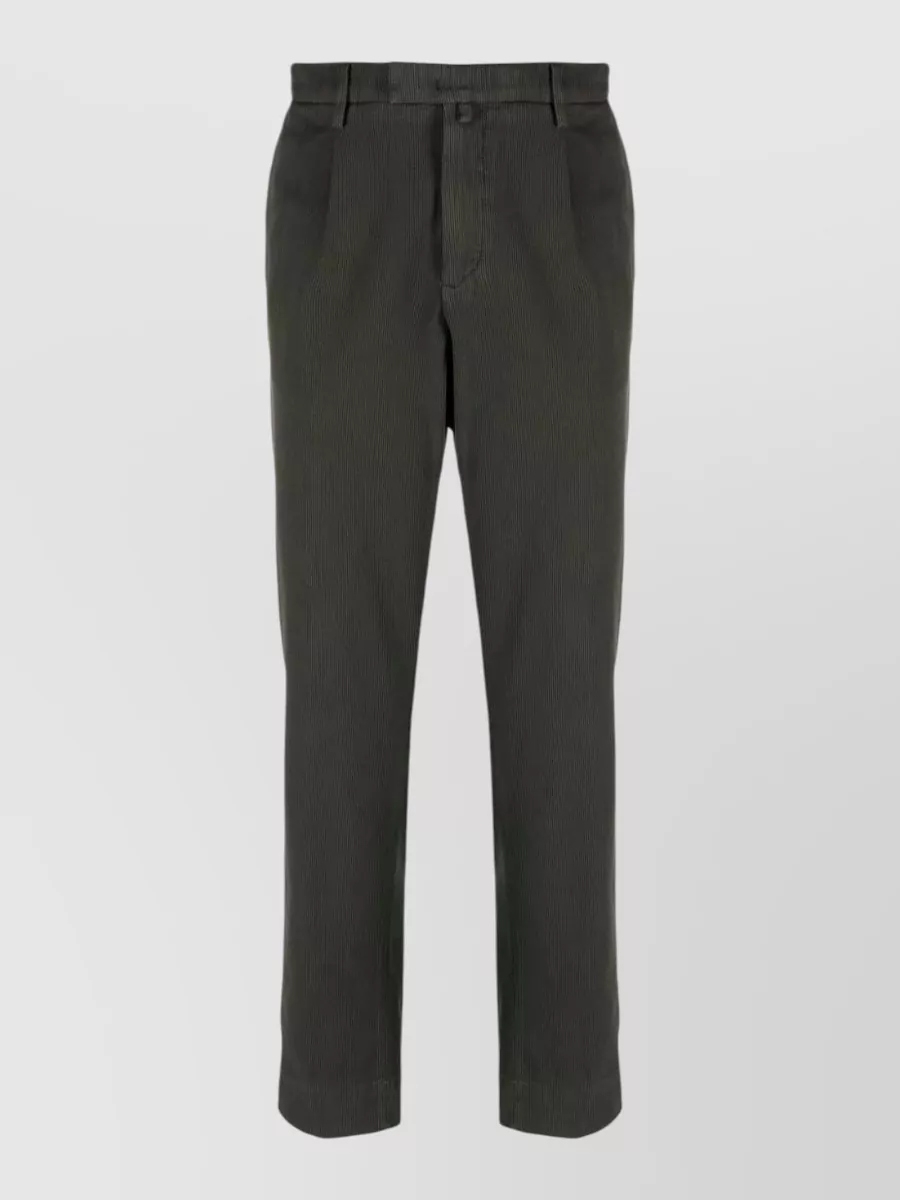 Briglia 1949 corduroy tapered trousers