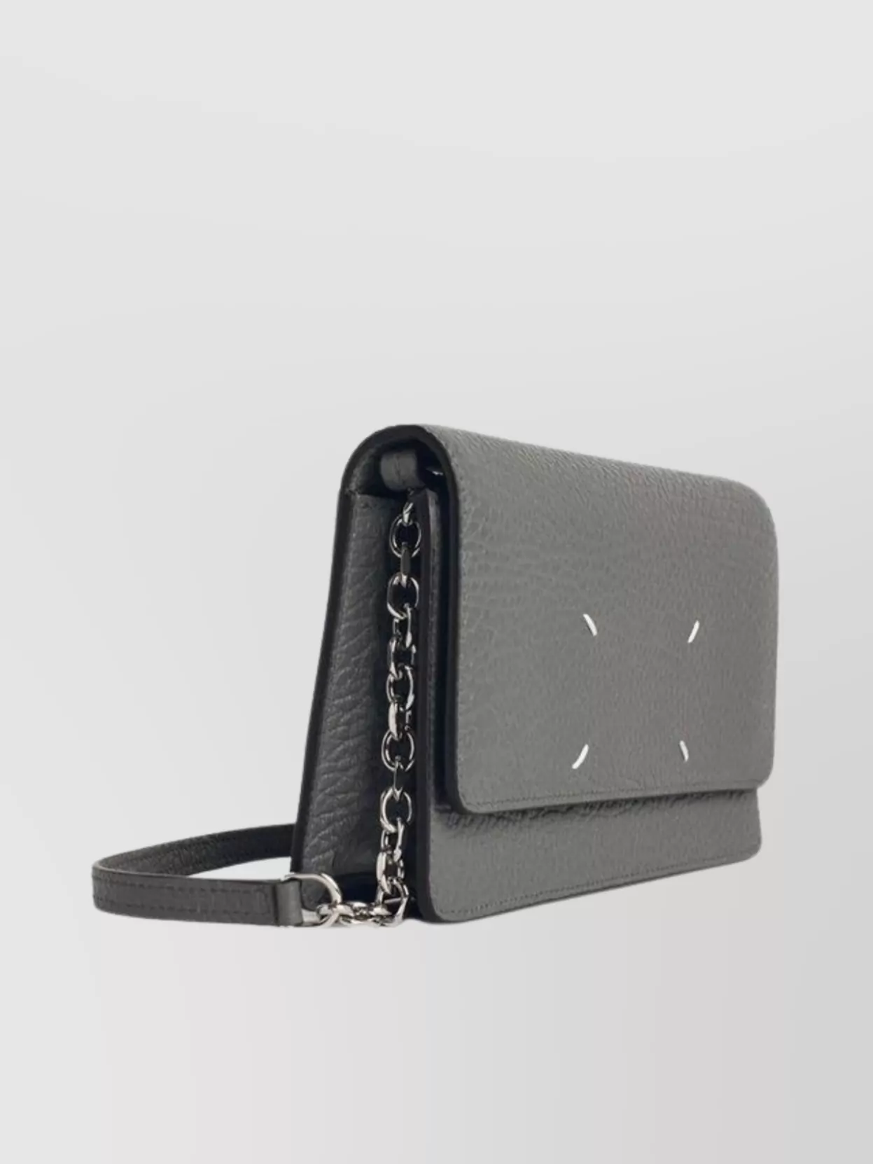 Maison Margiela 'Chain Wallet Textured Finish'