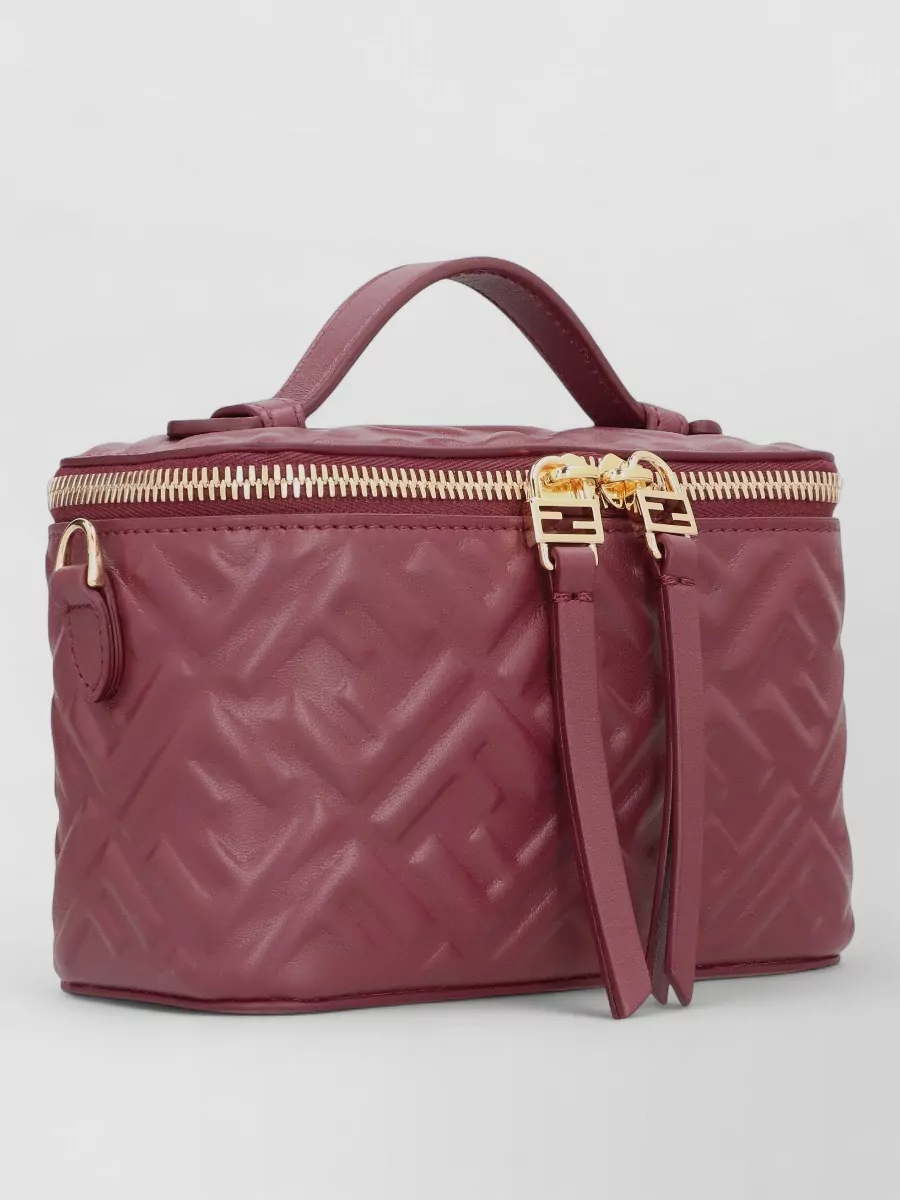 Fendi Vanity Leather Mini Crossbody Bag