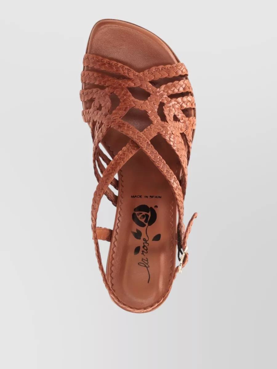 La Rose Braided Sandals
