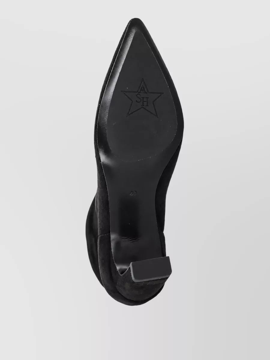 Ash Suede-Effect Ankle Boots