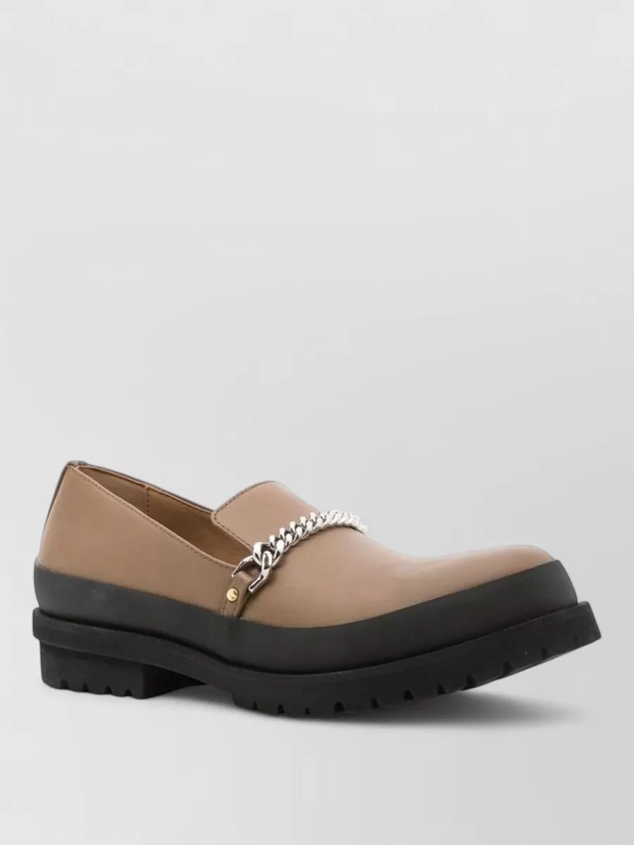 Stella Mccartney vegan leather slip-on loafers
