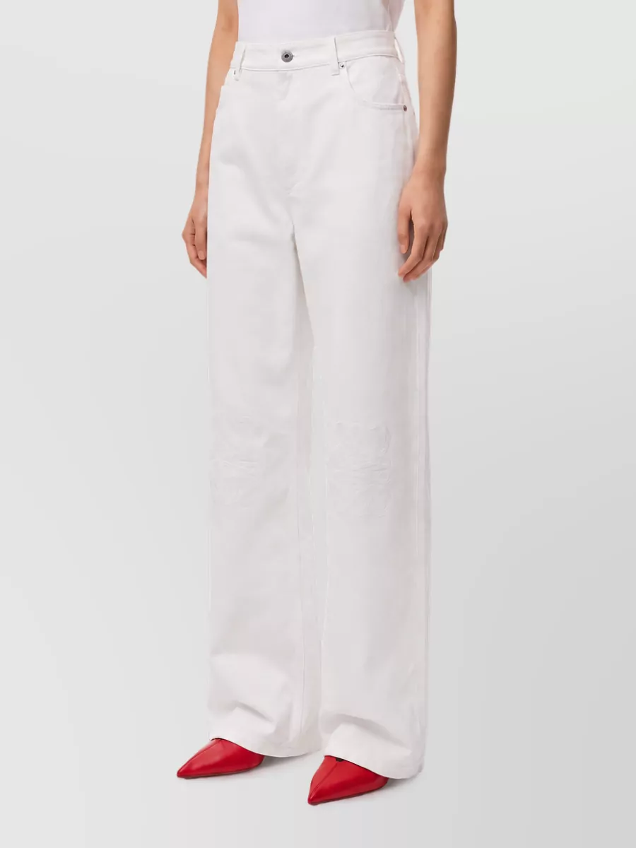 Loewe Mid-Rise Wide-Leg Denim Jeans