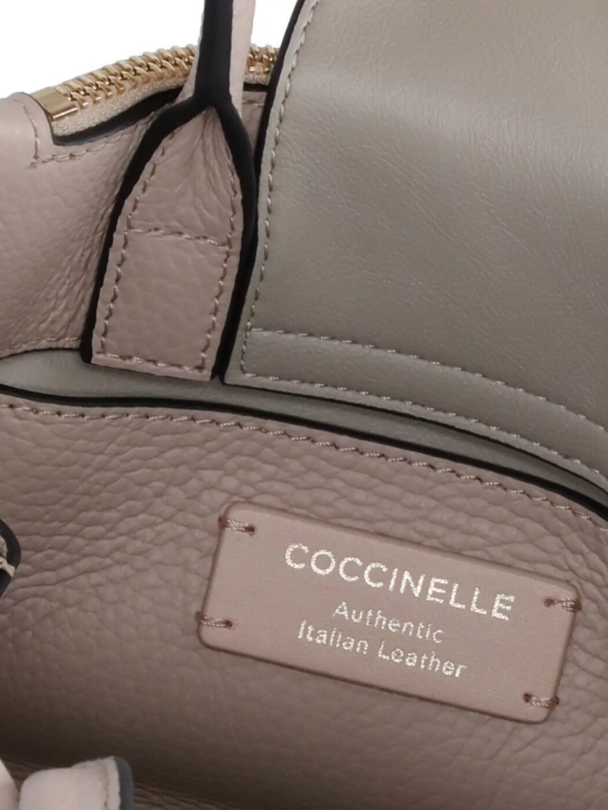 Coccinelle Pebbled Leather Shoulder Bag