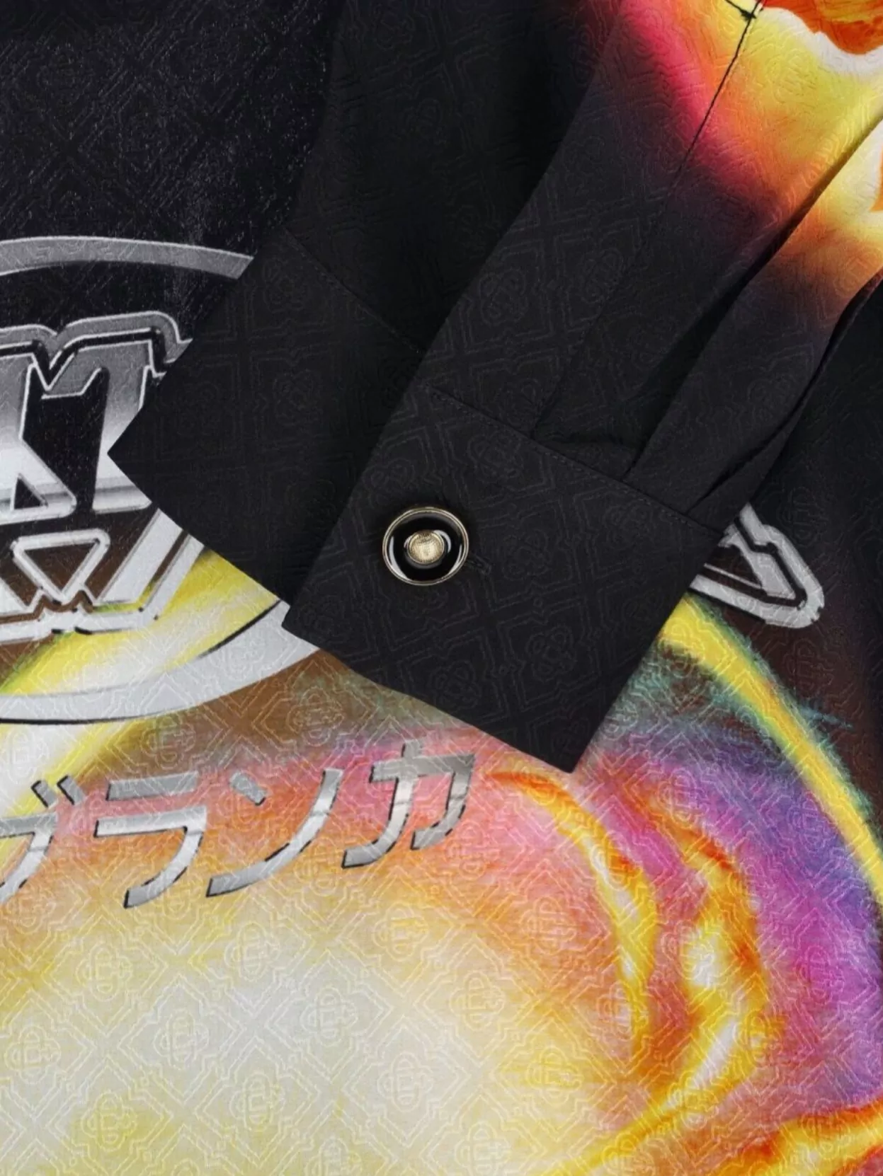 Casablanca Graphic Long Sleeve Shirt Chest Pocket