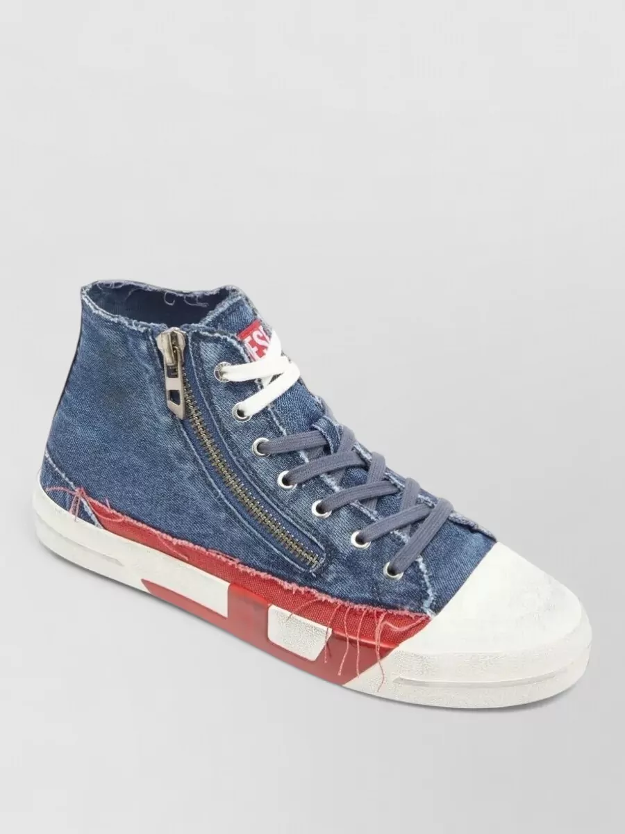 Diesel Cotton high-top sneakers