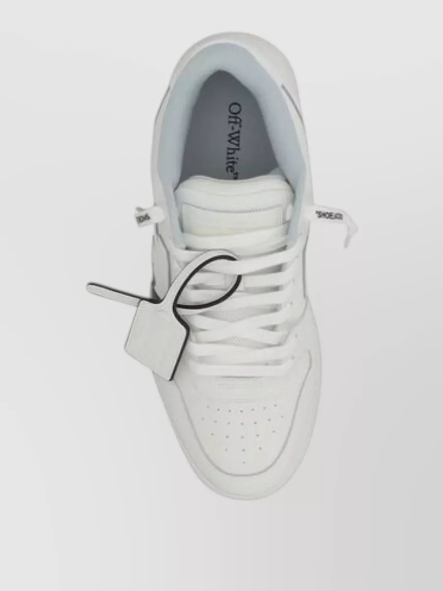 Off-White Rubber Low-Top Sneakers